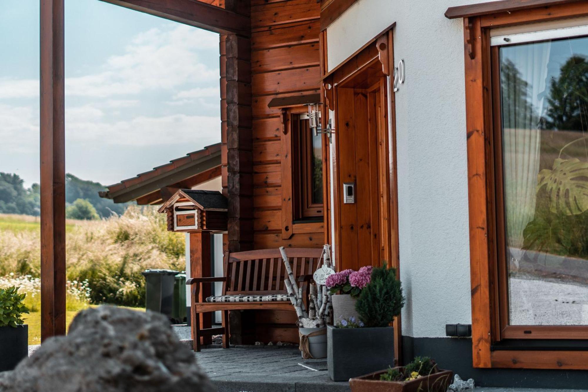 Steewer Landhaus Gemuetliche Ferienwohnung Bis 6 Pers In Ruhiger Ortsrandlage Stebach Bagian luar foto